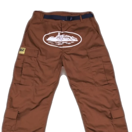 Corteiz Style Utility Pant 246 Chocolate detail 4