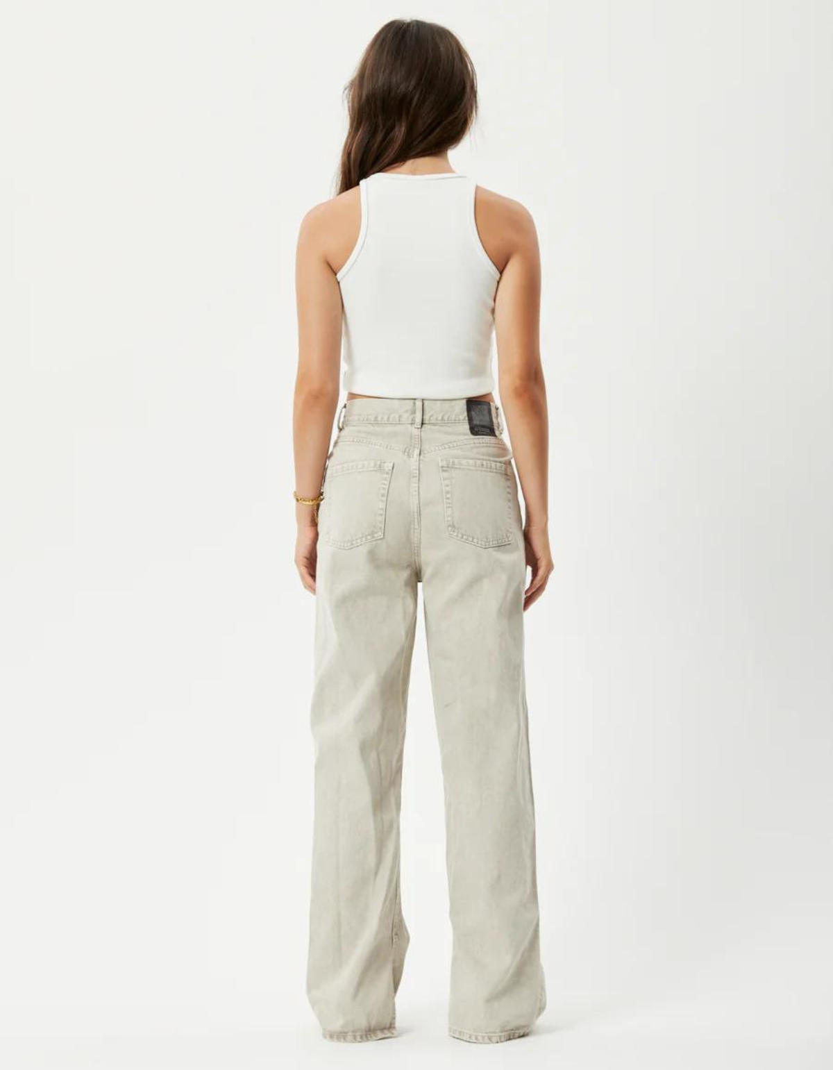 ALD Style Denim Wide Leg 250 Cement detail 3