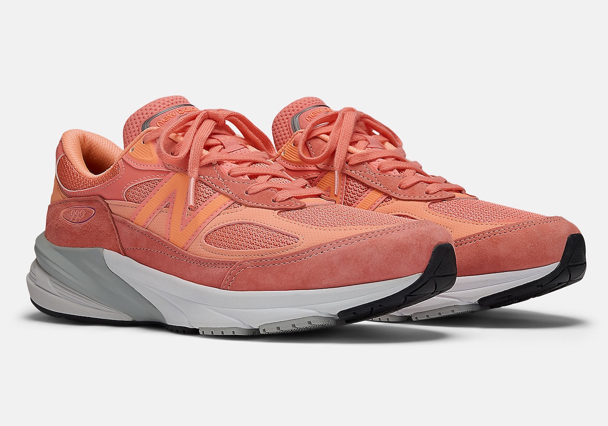 New Balance Style 990v6 31 Rust Pink detail 4
