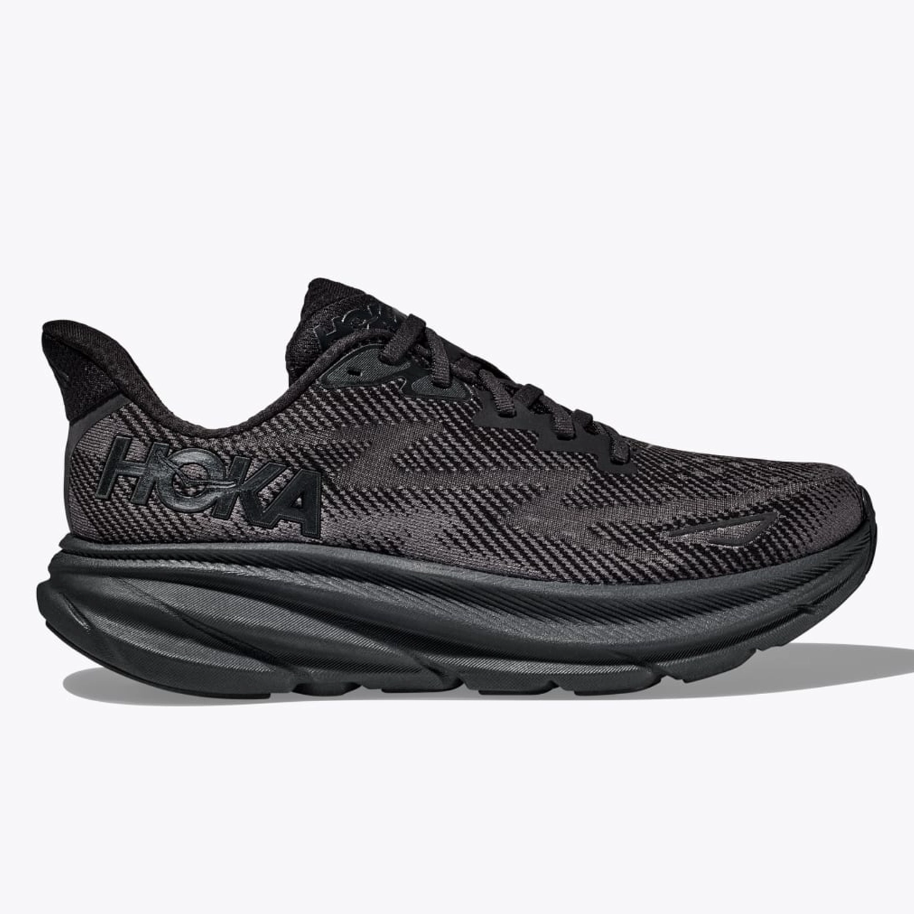Nike Style Clifton 9 38 Triple Black detail 2