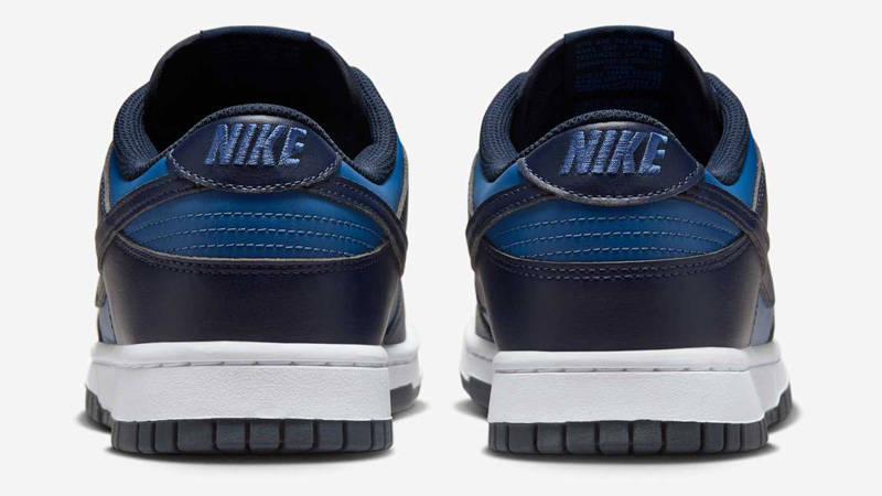 Yeezy Style Dunk Low 42 Navy detail 3