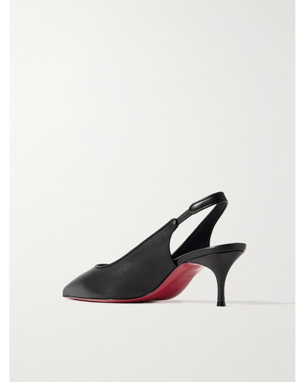 Louboutin Style Kaiko 45 Triple Black detail 3