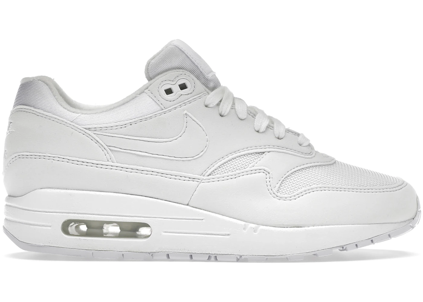 Louboutin Style Air Max 1 46 Triple White detail 2