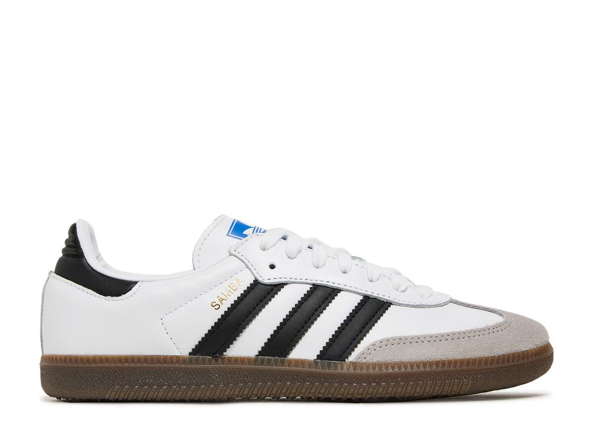 adidas Samba OG Cloud White Cloud White / Core Black detail 2