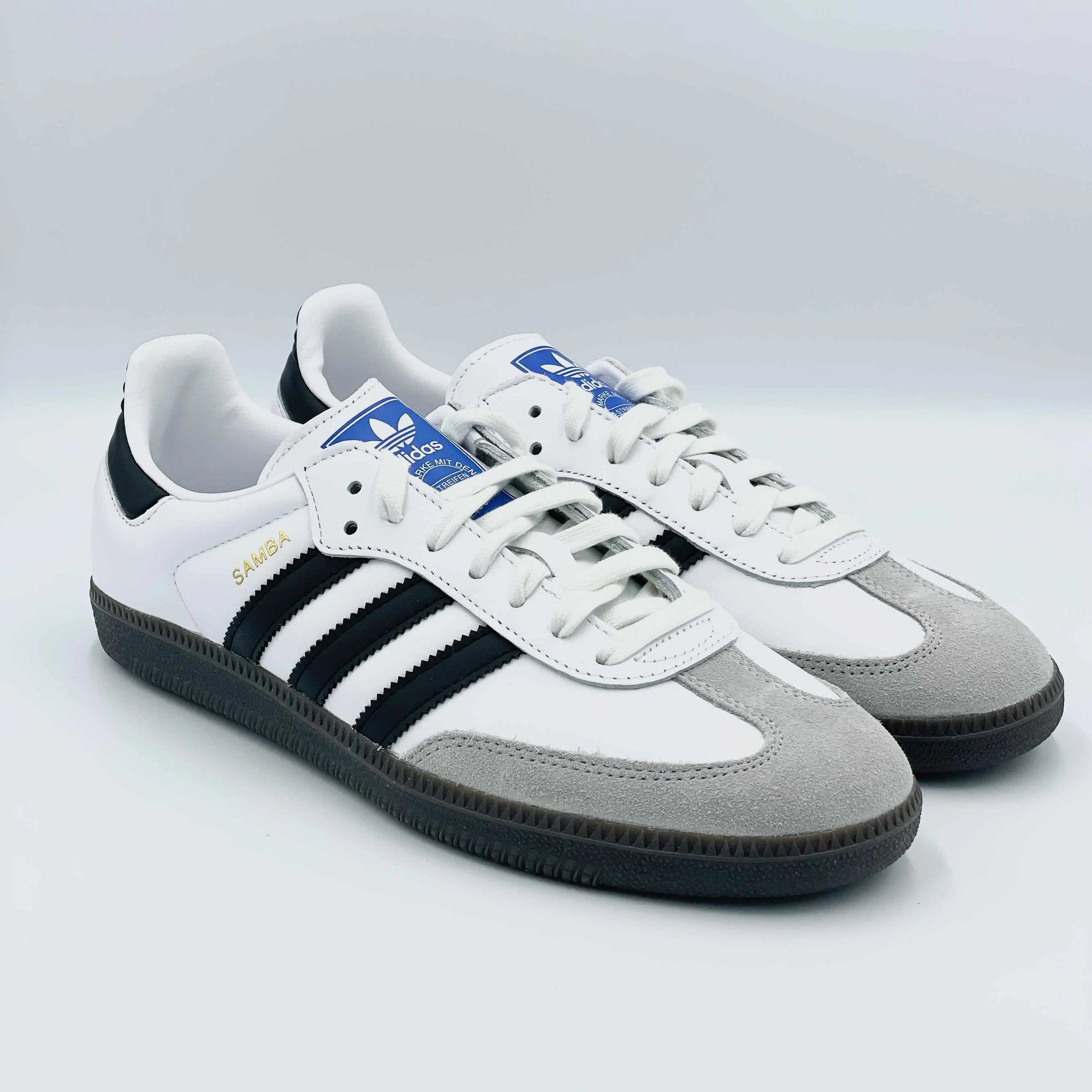 adidas Samba OG Cloud White Cloud White / Core Black detail 3