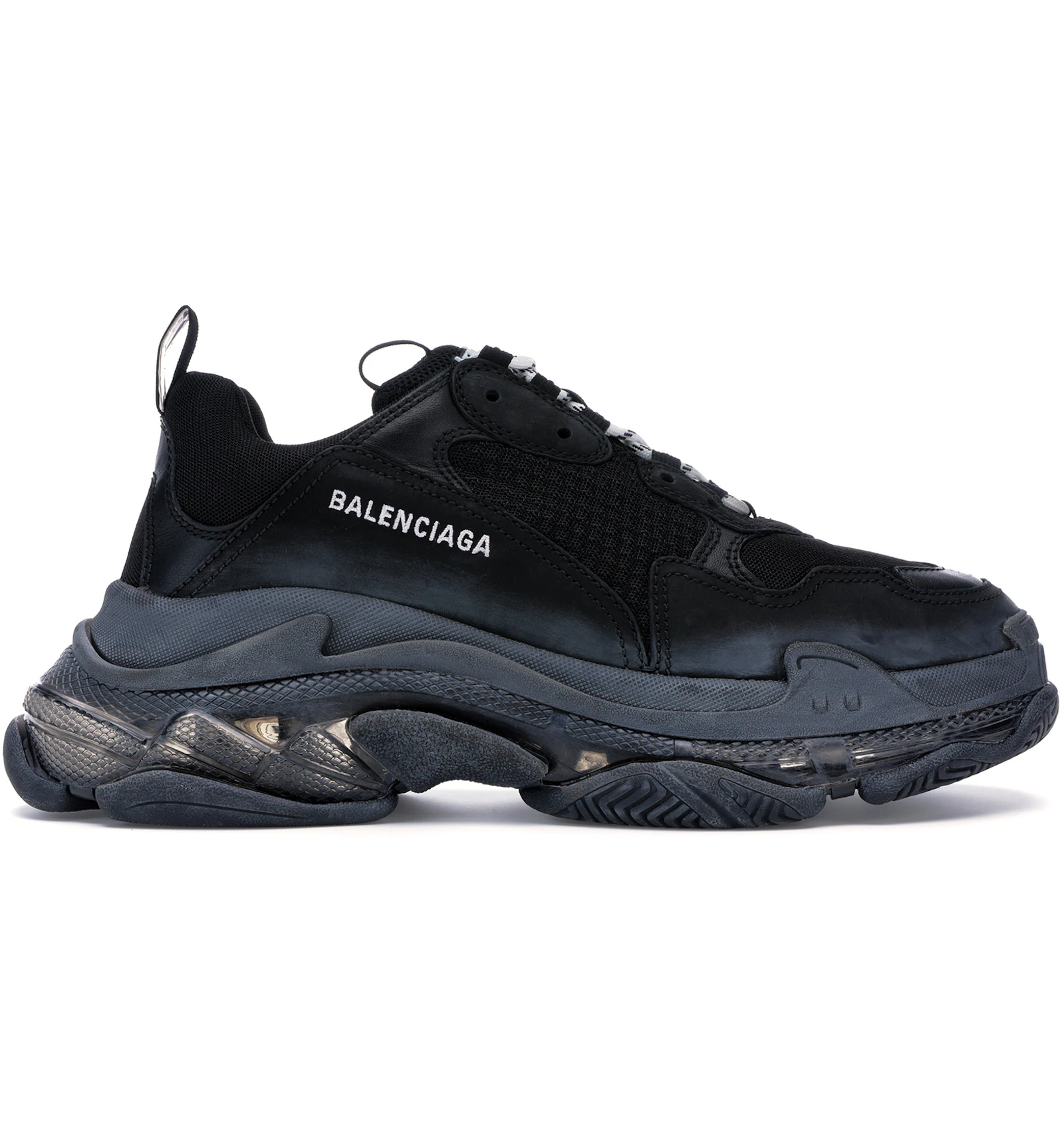 Balenciaga Style One Star Pro 64 Triple Black detail 3