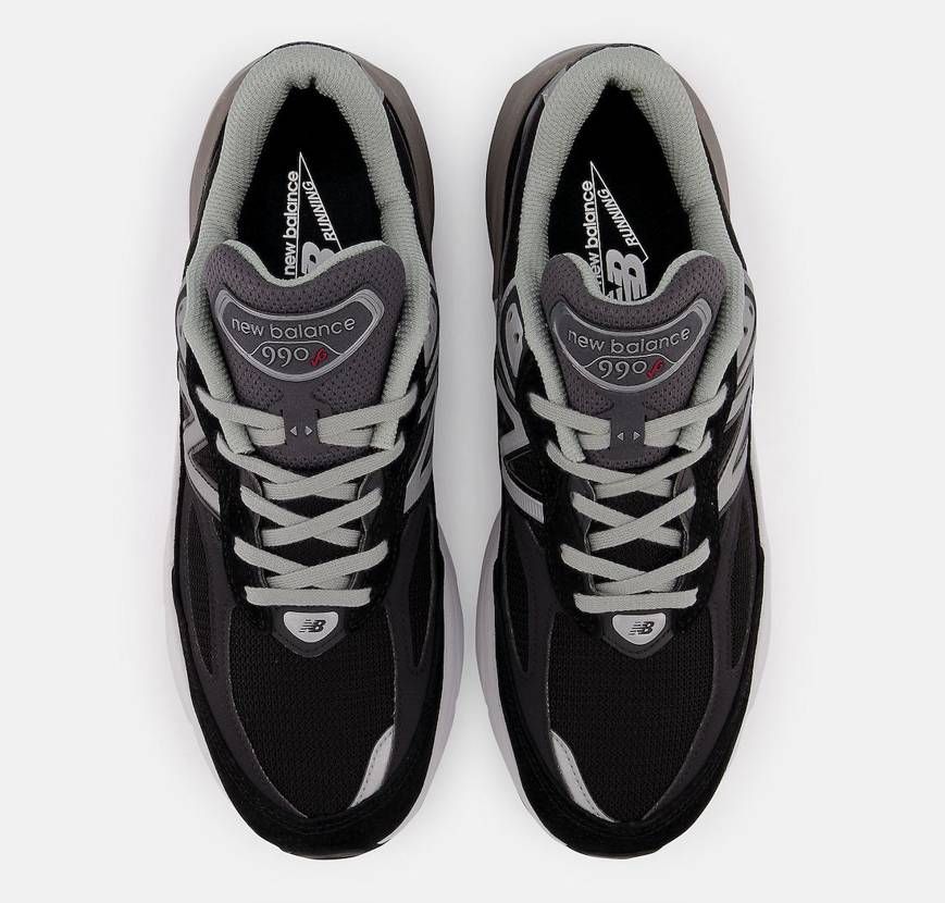 Hoka Style 990v6 72 Onyx detail 3