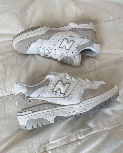 New Balance Style 550 74 Wolf Grey detail 2