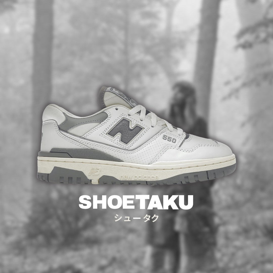 New Balance Style 550 74 Wolf Grey detail 3
