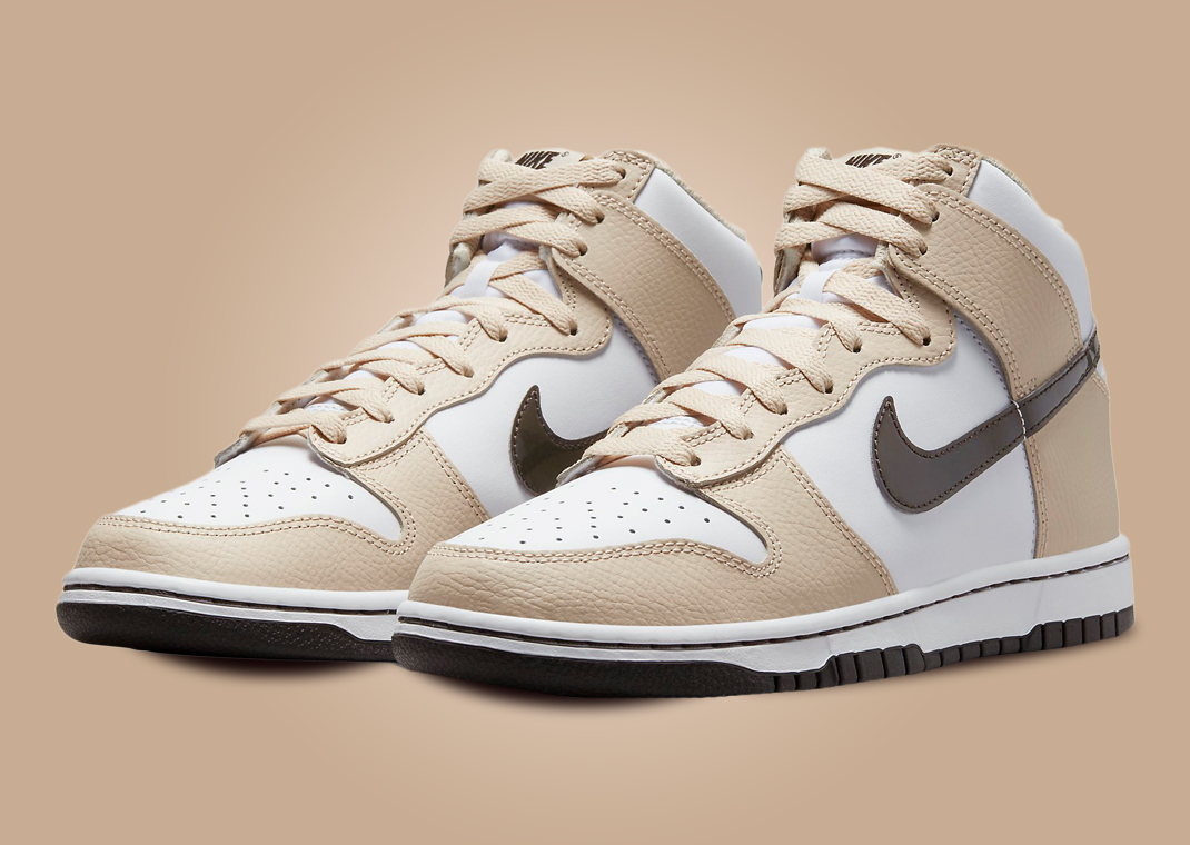Jordan Style Dunk High 78 Cream detail 2