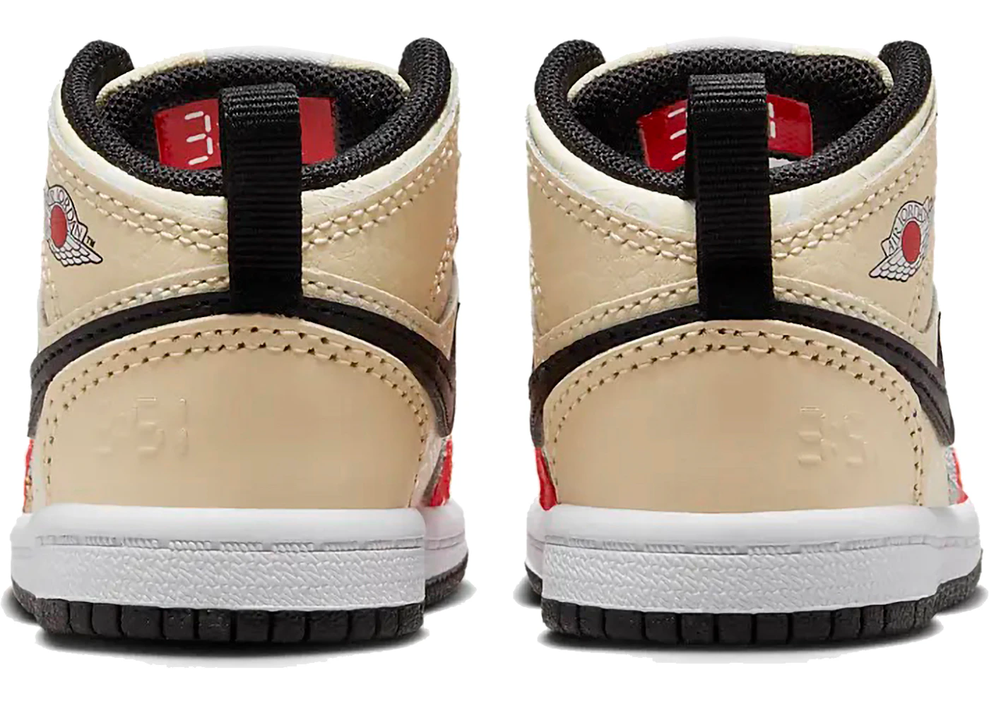 Jordan Style Dunk High 78 Cream detail 3