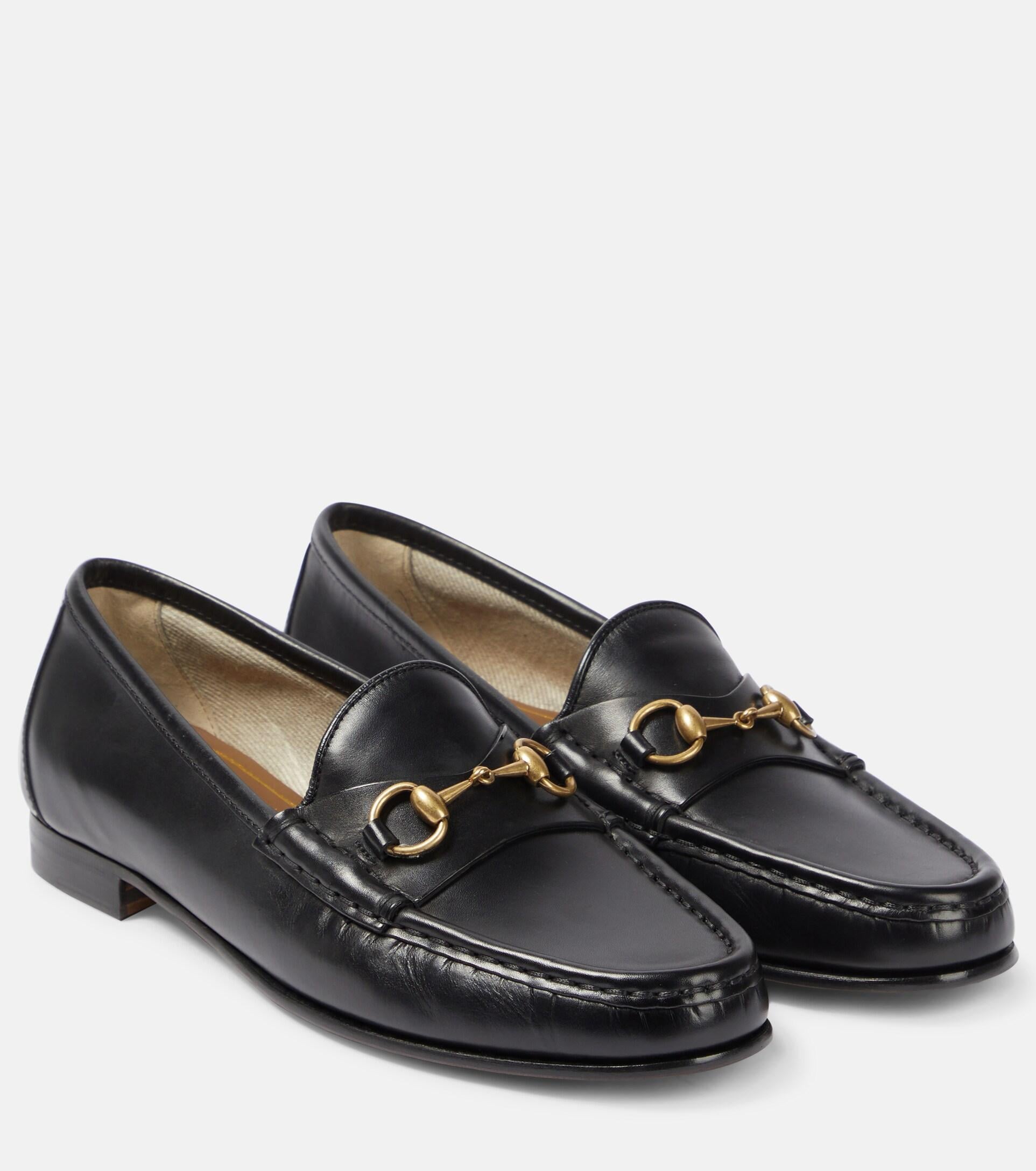 Gucci Style Horsebit 1953 Loafer Black detail 3