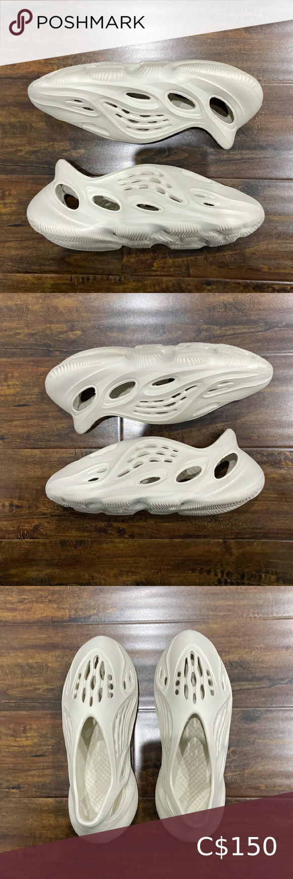 Yeezy Style Bones Runner 96 Sail detail 3