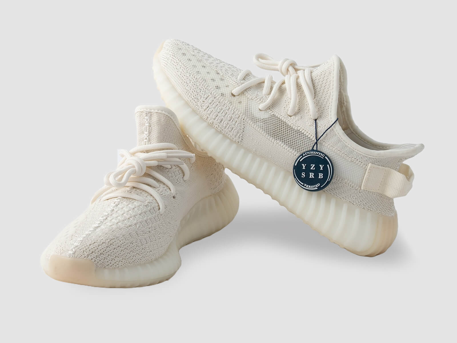 Yeezy Style Bones Runner 96 Sail detail 4