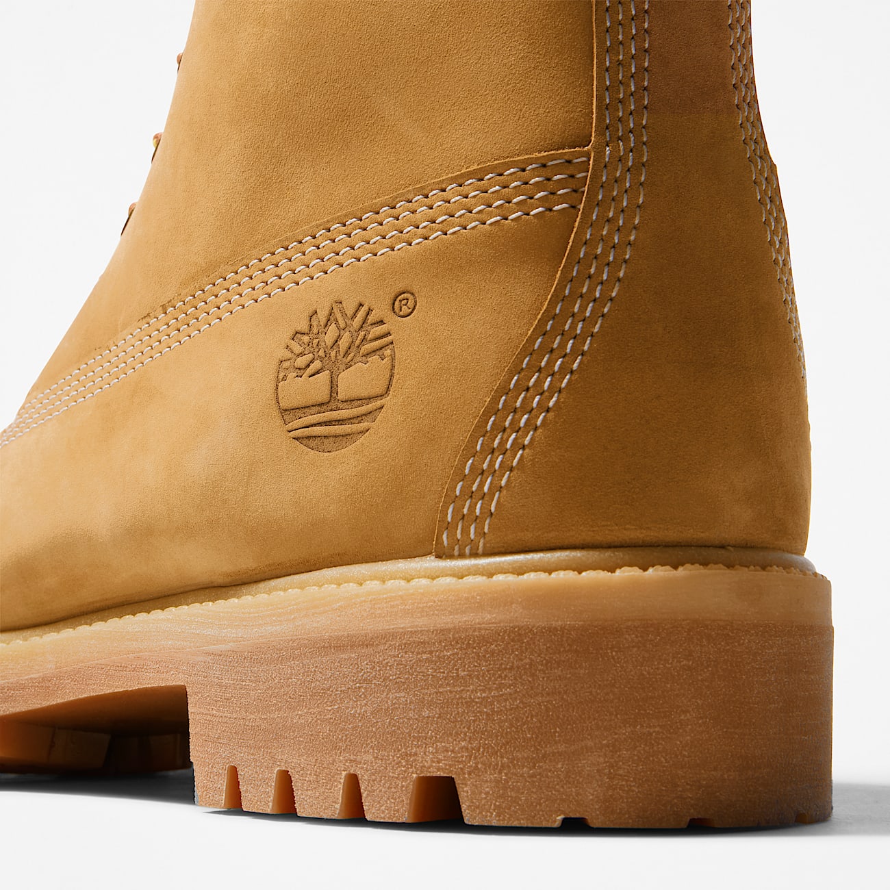 Timberland 6-Inch Premium Boot Wheat Nubuck detail 4