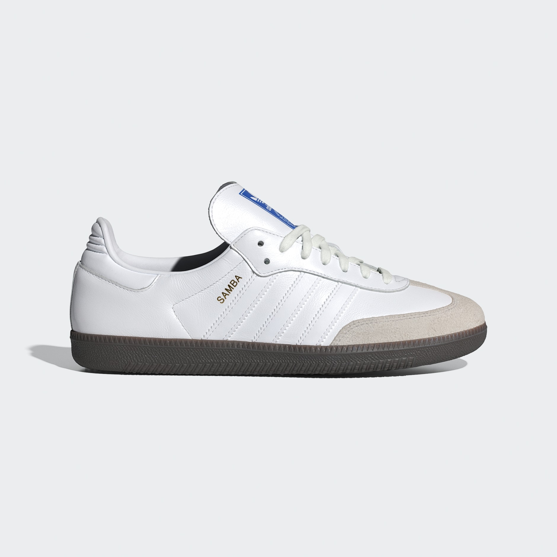 Adidas Style Samba OG 118 Triple White detail 4