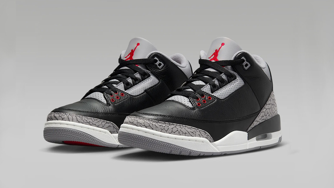 AJ AJ3 Black Cement Black / Cement detail 2