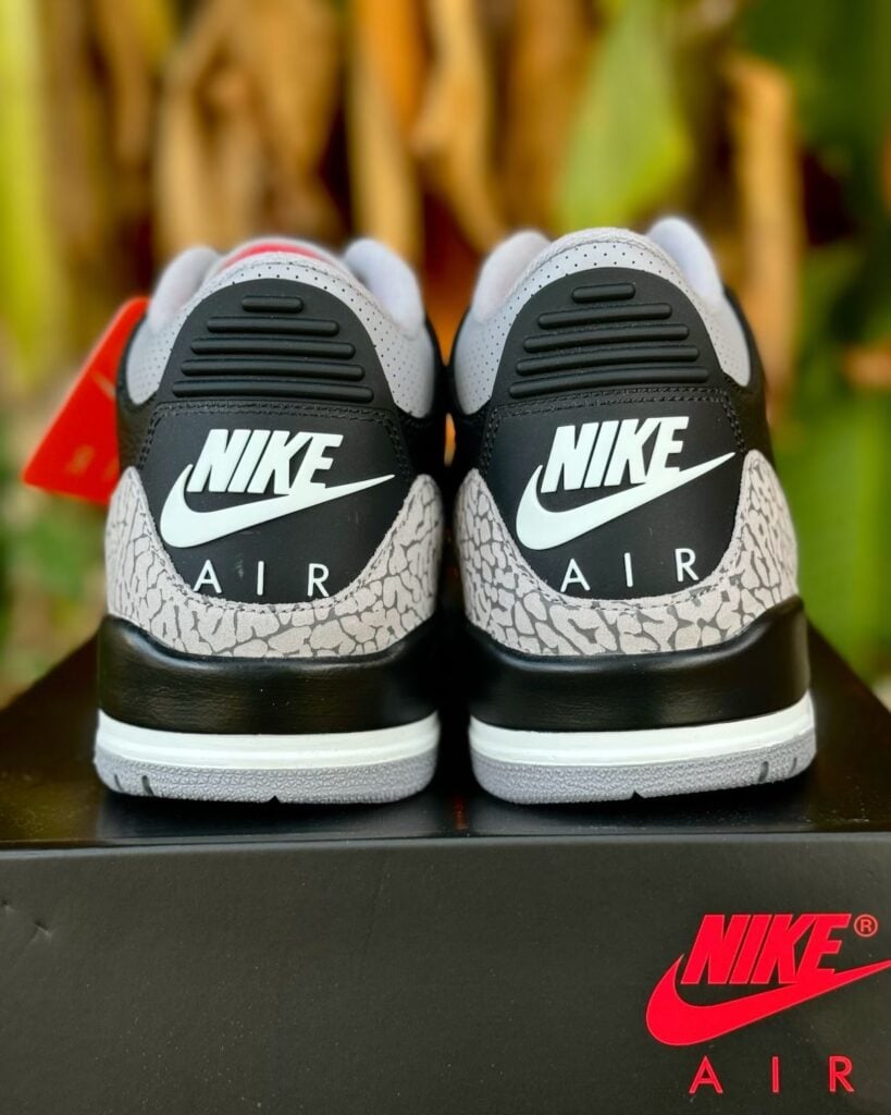 AJ AJ3 Black Cement Black / Cement detail 3