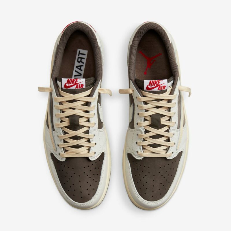 Travis Scott x AJ1 Low Reverse Mocha