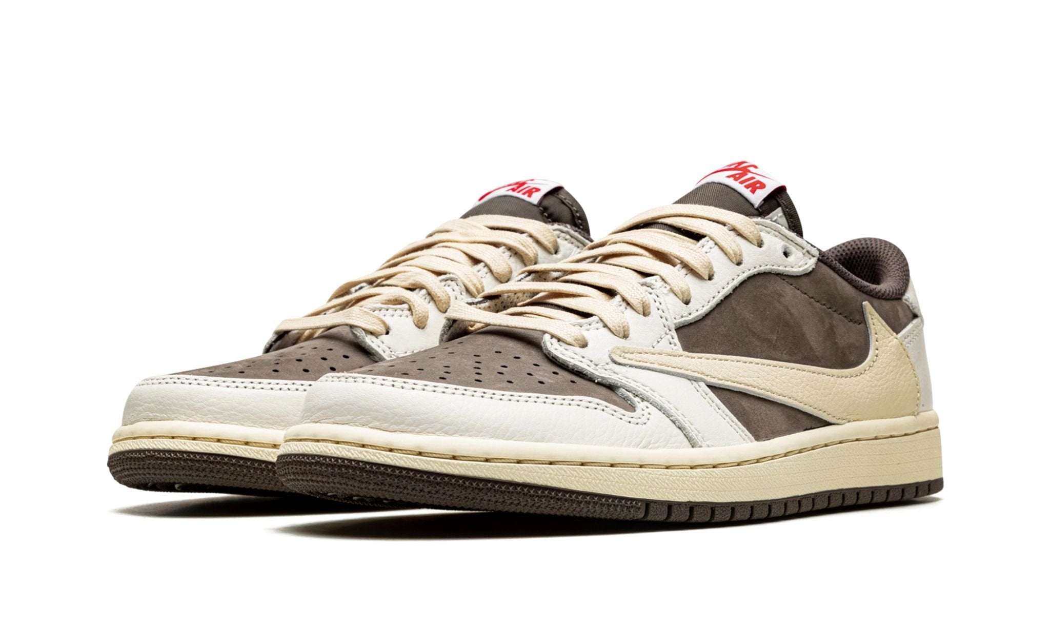 Nike Travis Scott x AJ1 Low Reverse Mocha Sail / Brown detail 4