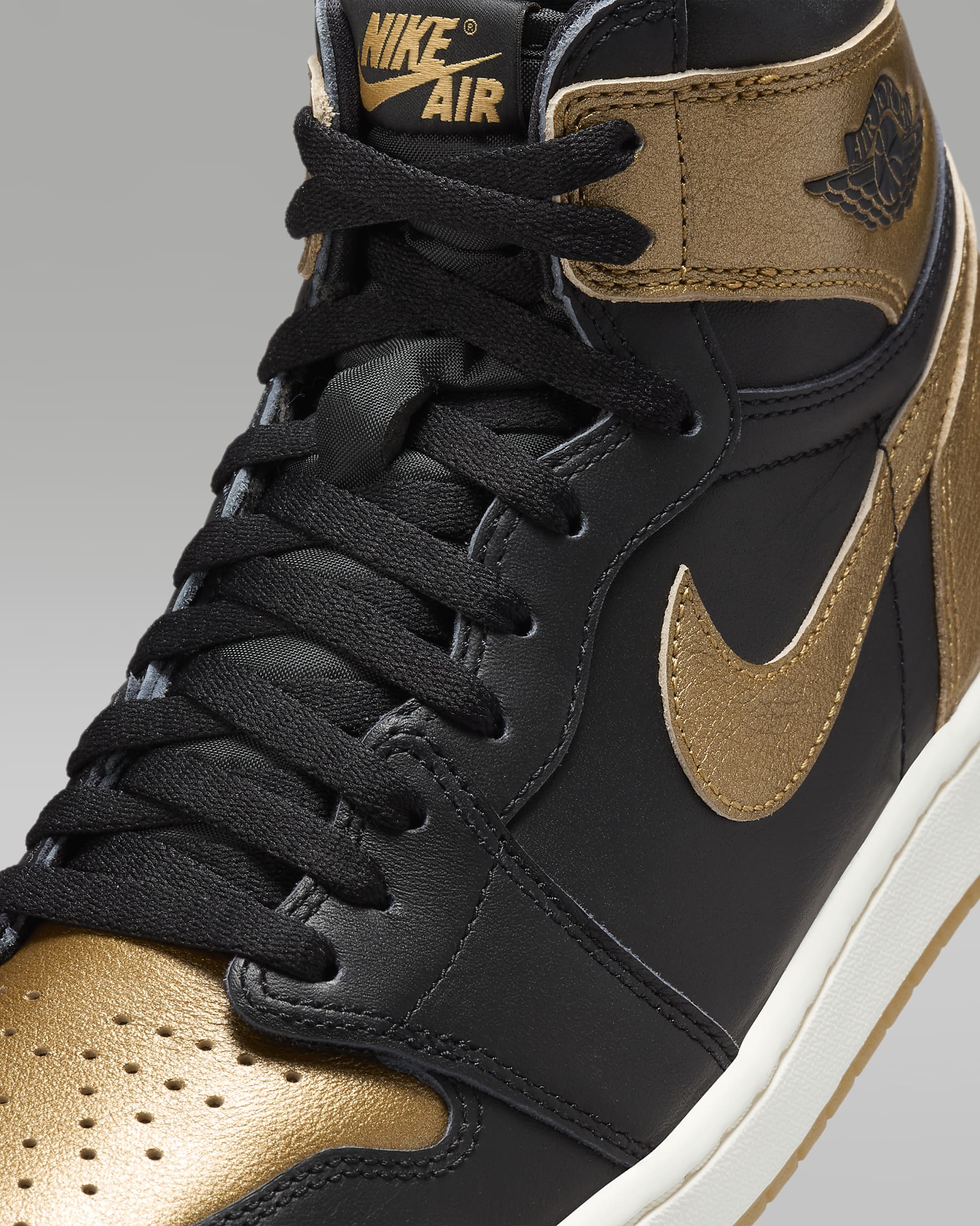 Nike Style Air Jordan 1 High 151 Onyx detail 3