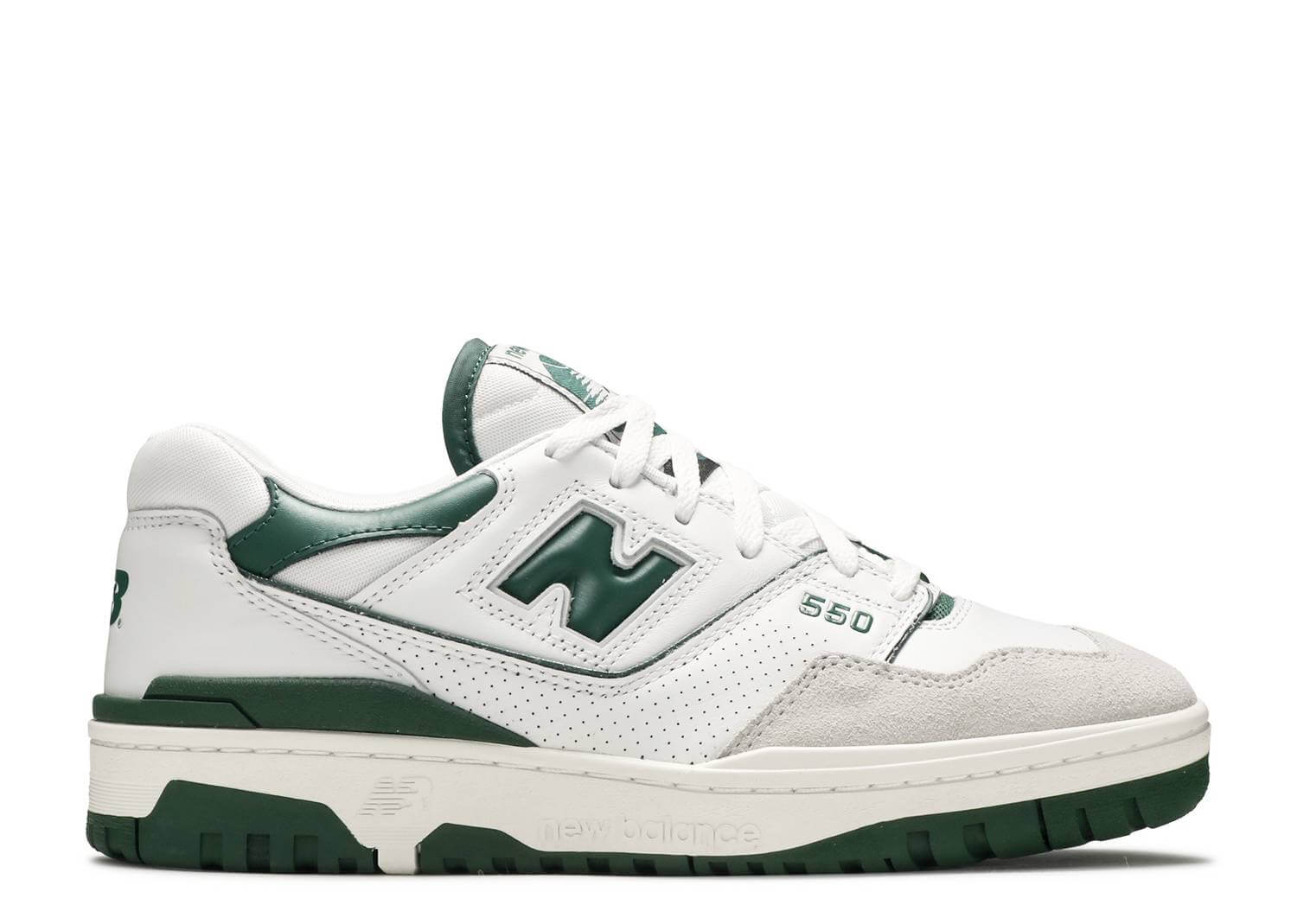 New Balance 550 White Green White / Green detail 3