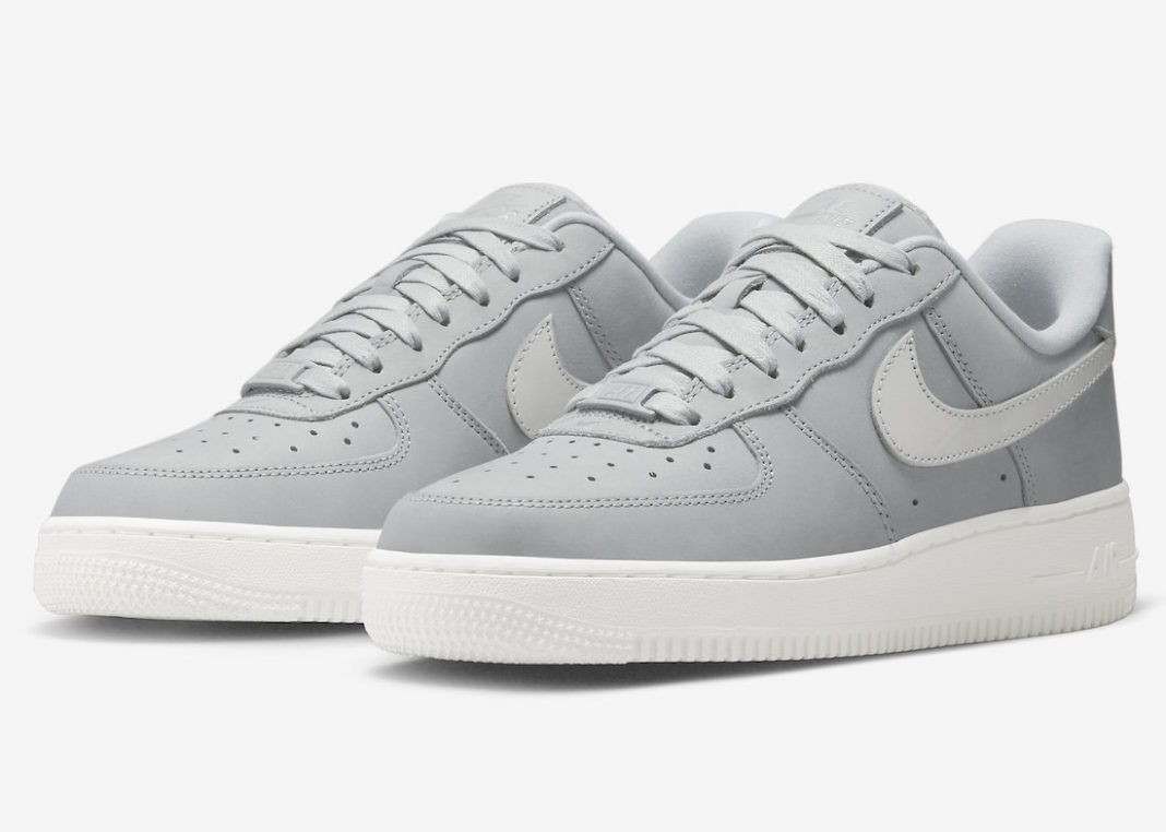 Balenciaga Style Air Force 1 Low 171 Wolf Grey detail 4