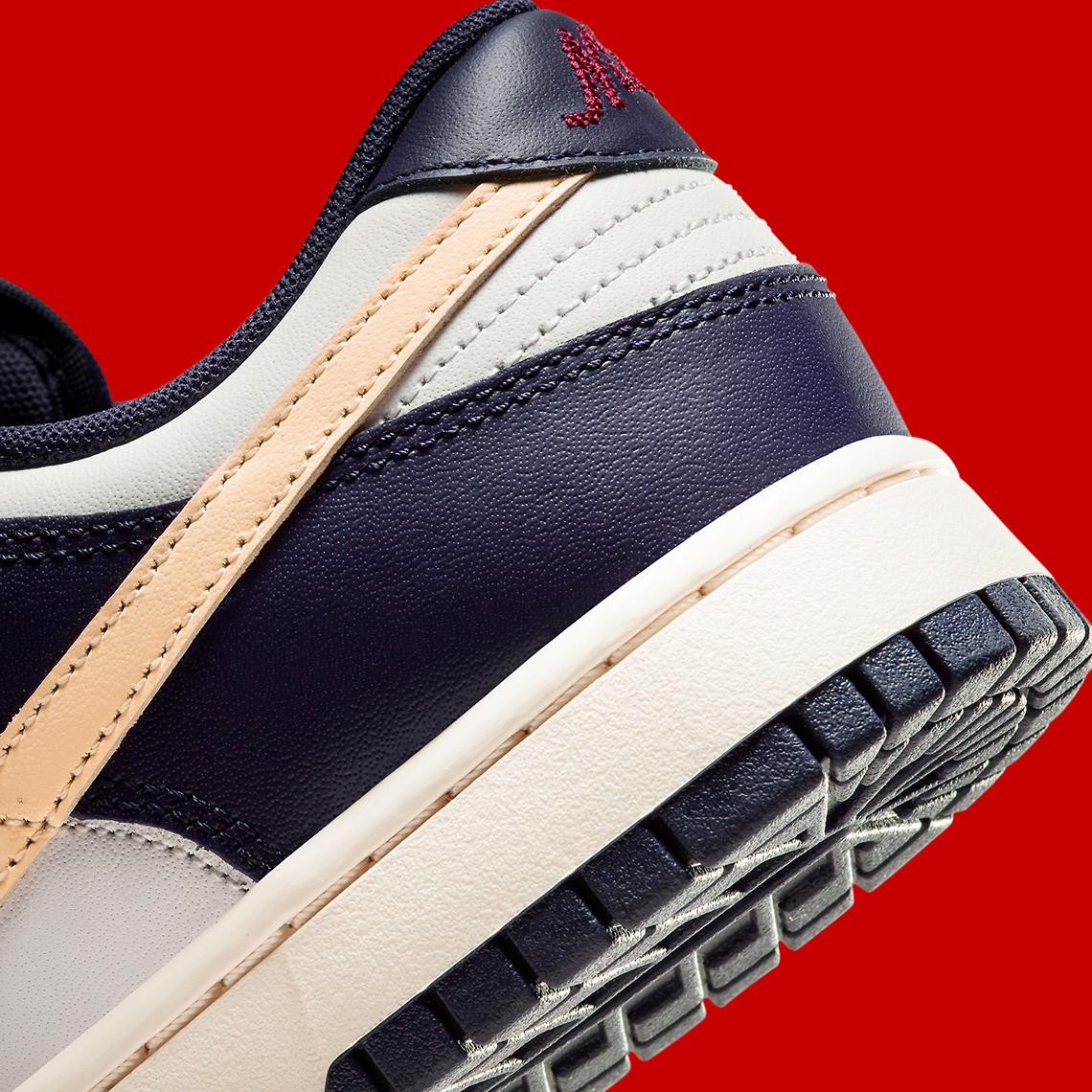 Louboutin Style Dunk Low 181 Beluga detail 2