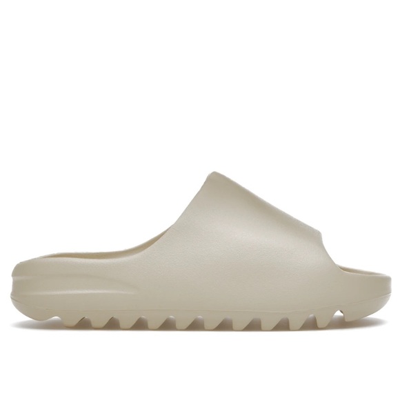 Jordan Style Yeezy Slide 184 Triple White detail 4