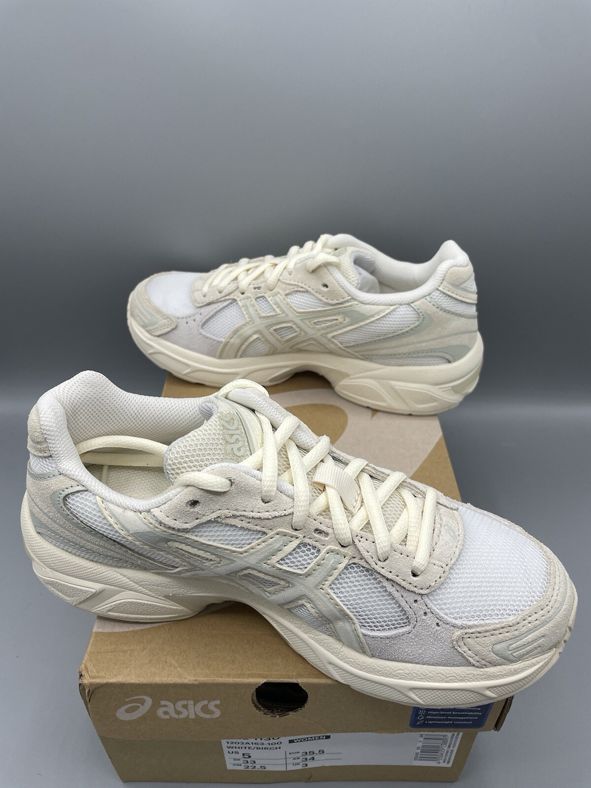 Yeezy Style Gel-1130 217 Sail detail 2