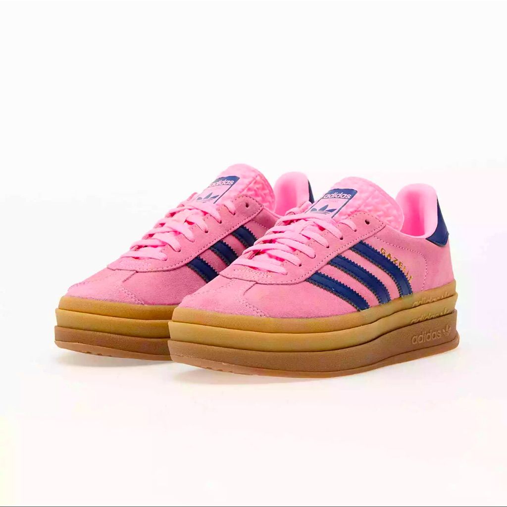 adidas Gazelle Bold Pink Glow Pink / White detail 4
