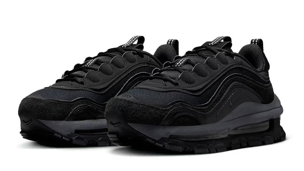 Yeezy Style Air Max 97 225 Triple Black detail 3