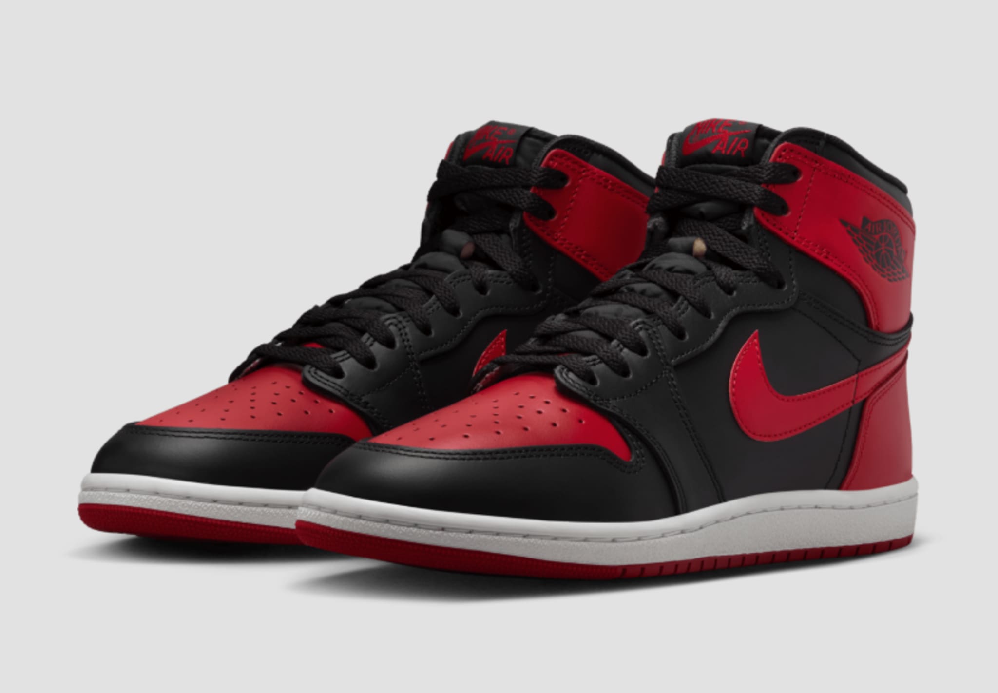LV Style Air Jordan 1 High 236 Bred detail 2