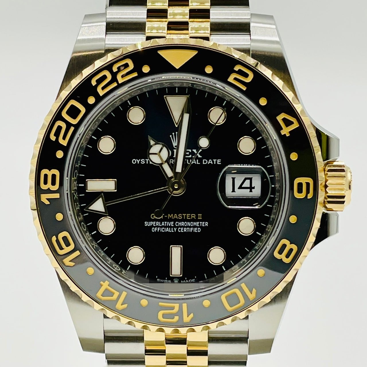 Rolex Style GMT-Master II 33 Two-Tone Gold detail 2