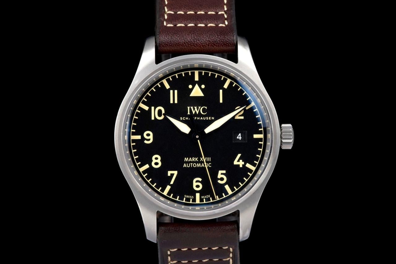 Richard Mille Style Pilot Mark XVIII 43 Full Gold detail 4