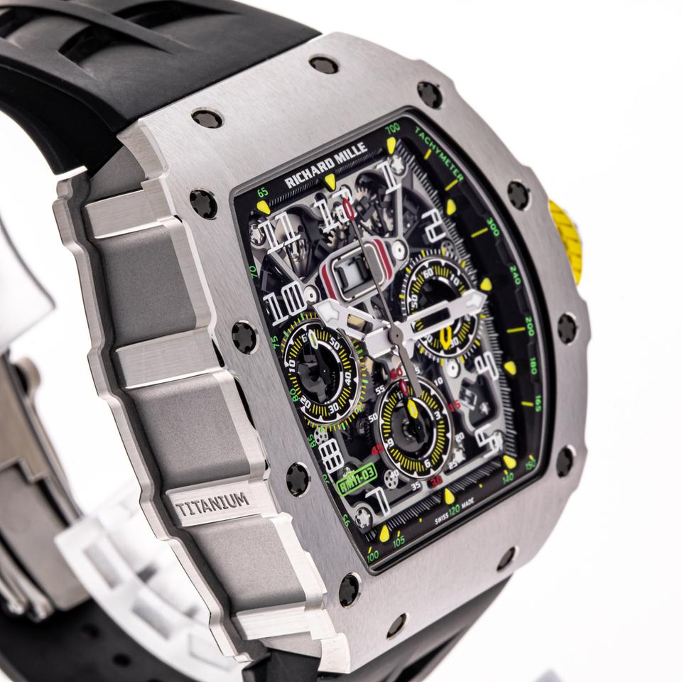 Richard Mille Style Big Bang 44 45 Green Dial / Steel detail 4