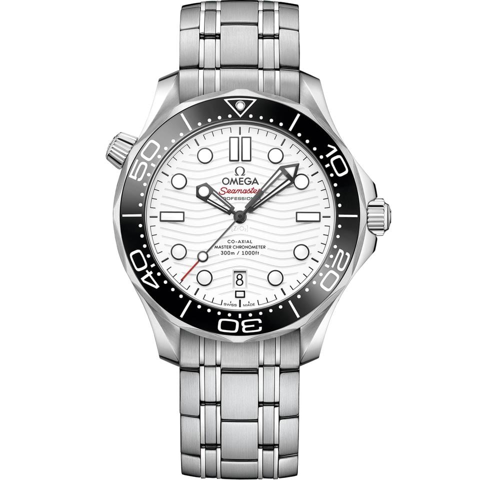 Richard Mille Style Seamaster 300 49 White Dial / Steel detail 3