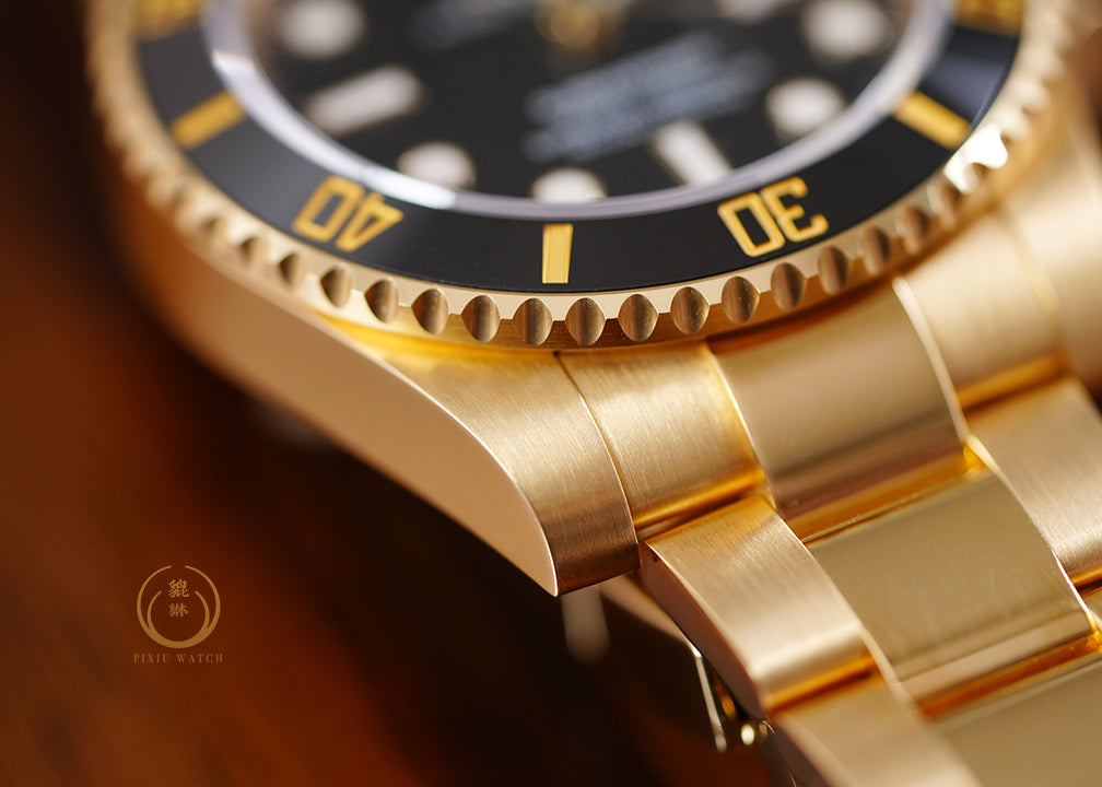 PP Style Submariner Date 50 Full Gold detail 2