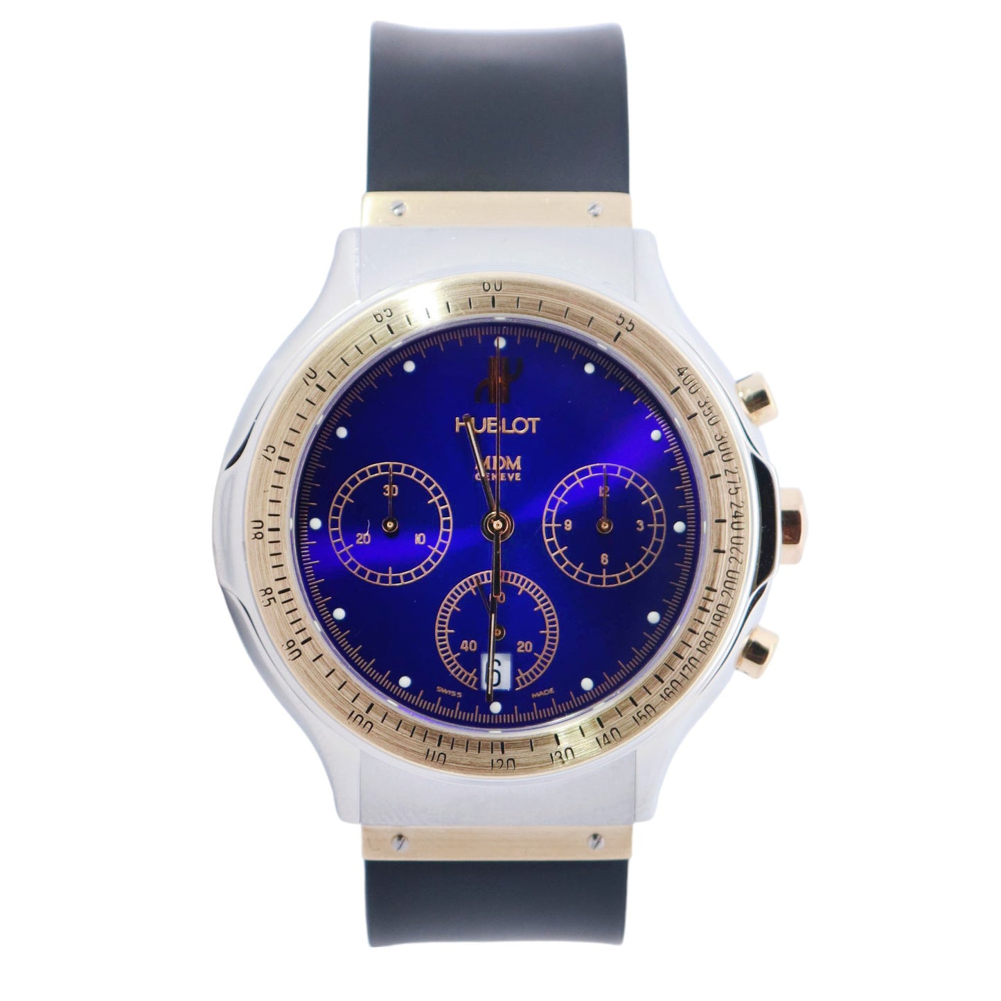 Hublot Style Portugieser Chrono 54 Two-Tone Gold detail 2