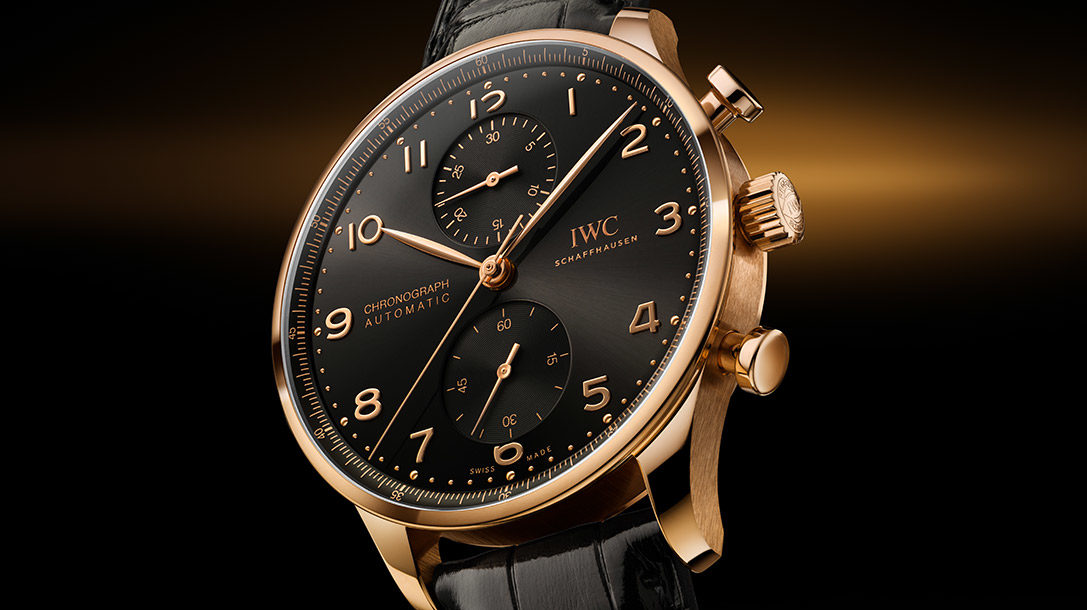 Hublot Style Portugieser Chrono 54 Two-Tone Gold detail 3
