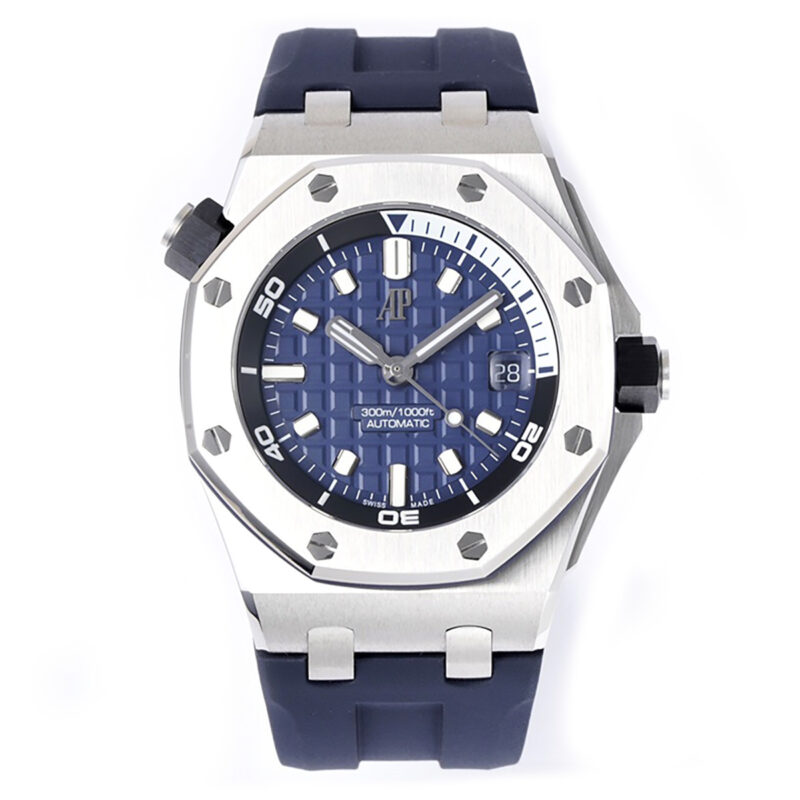 Rolex Style Royal Oak Offshore 56 Blue Dial / Steel detail 2