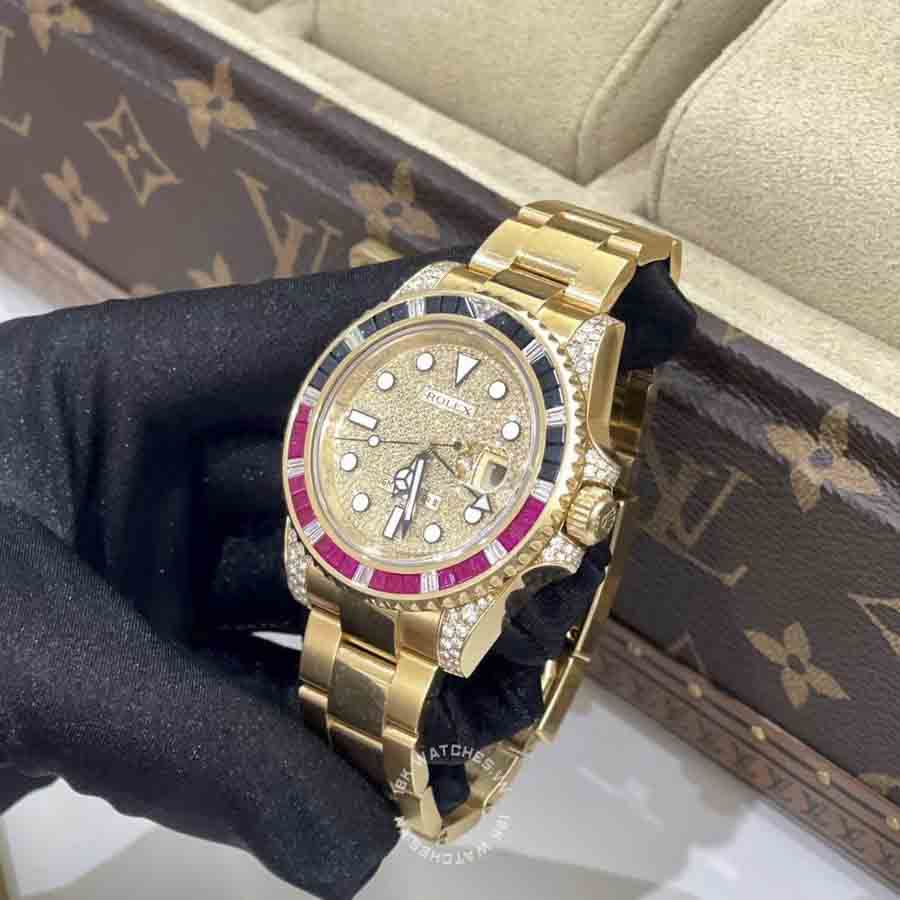 AP Style GMT-Master II 58 Full Gold detail 2