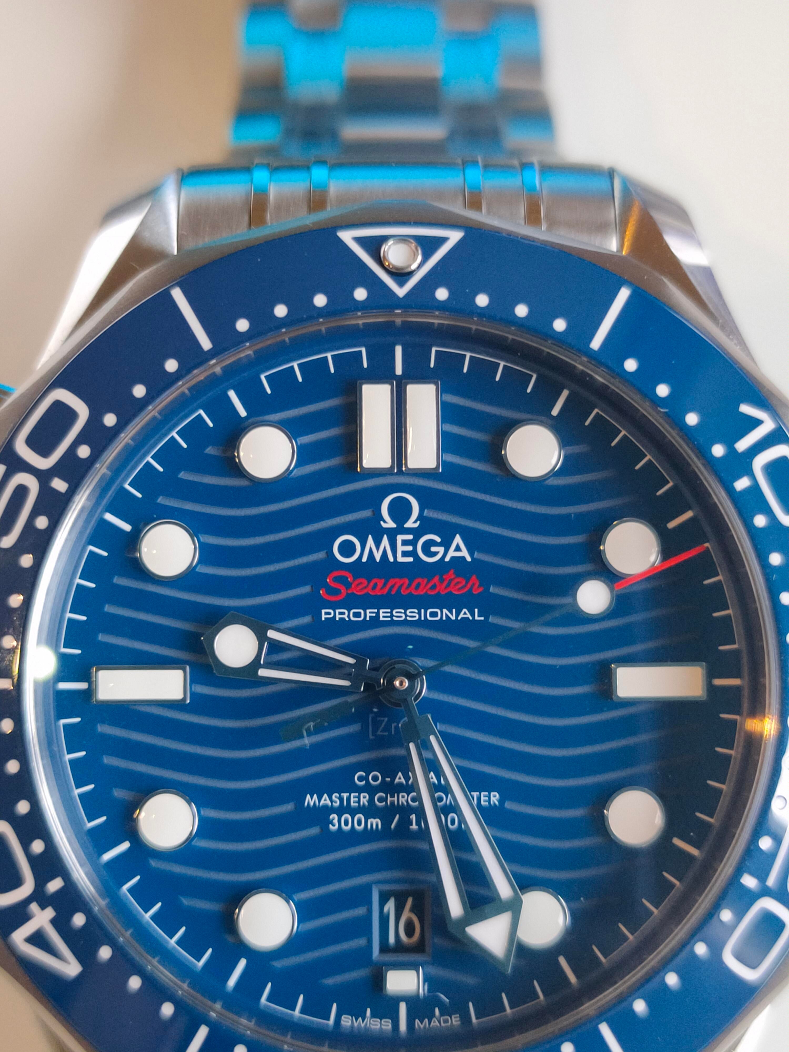 Seamaster 300M Blue