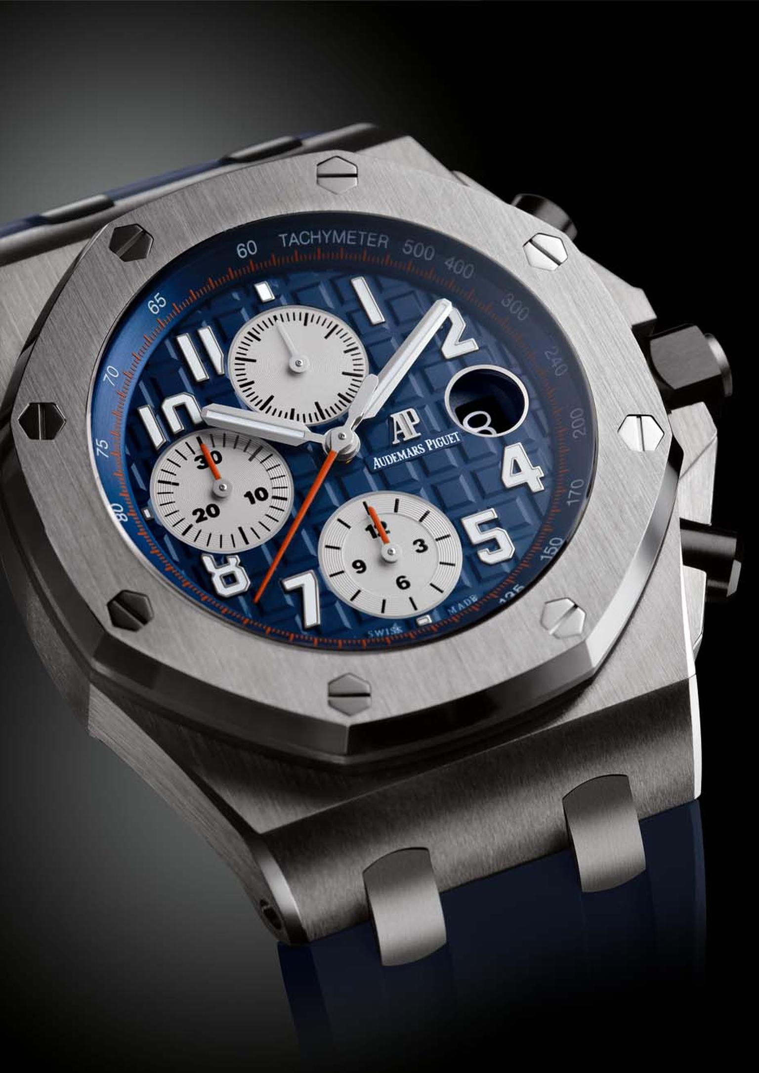 AP Style Royal Oak Offshore 65 Blue Dial / Steel detail 2