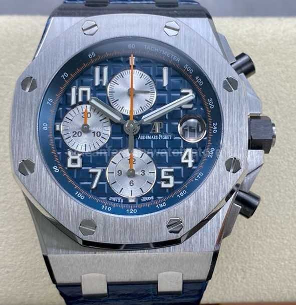 AP Style Royal Oak Offshore 65 Blue Dial / Steel detail 3