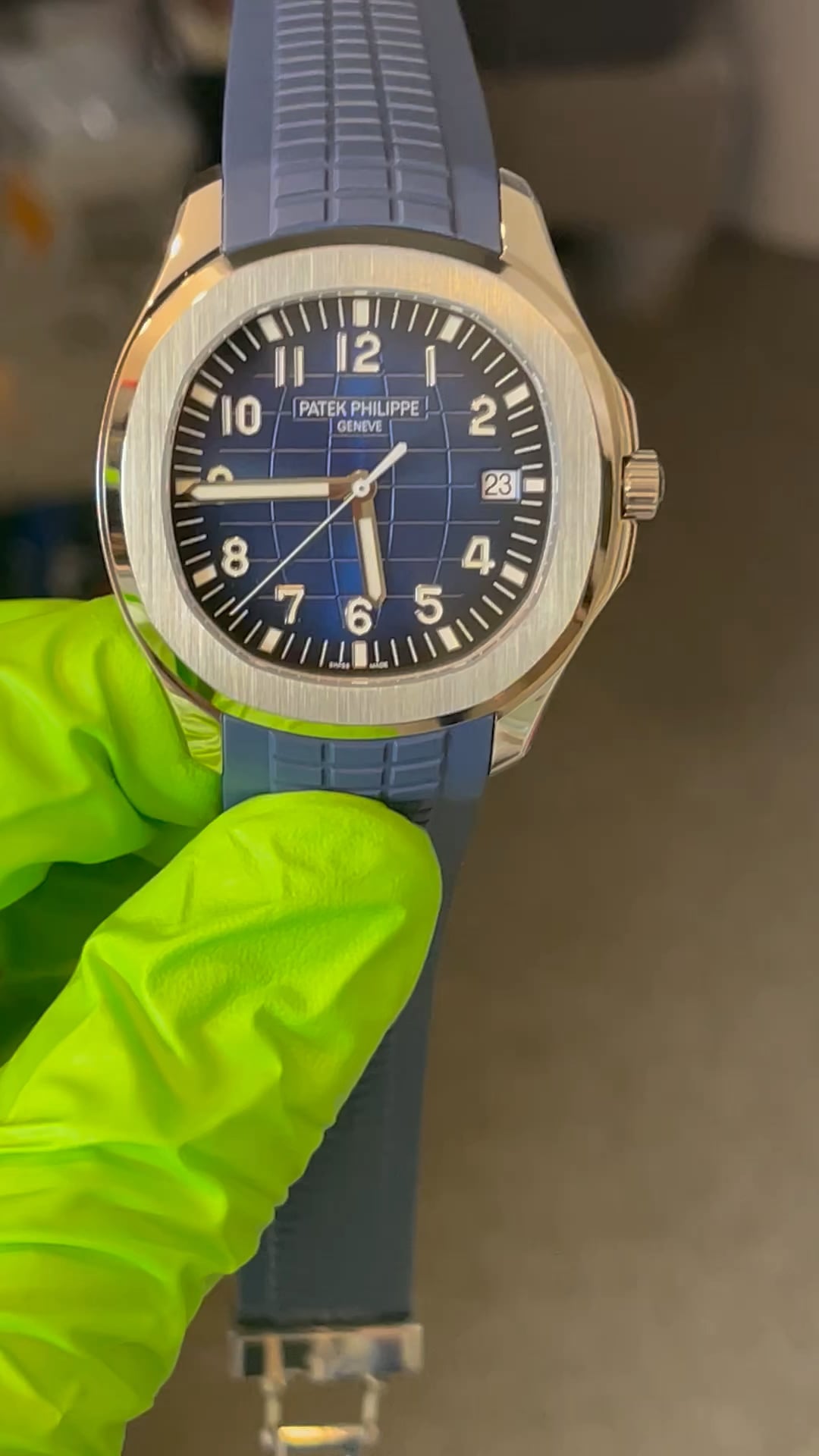 AP Style Aquanaut 5167 75 Blue Dial / Steel detail 3