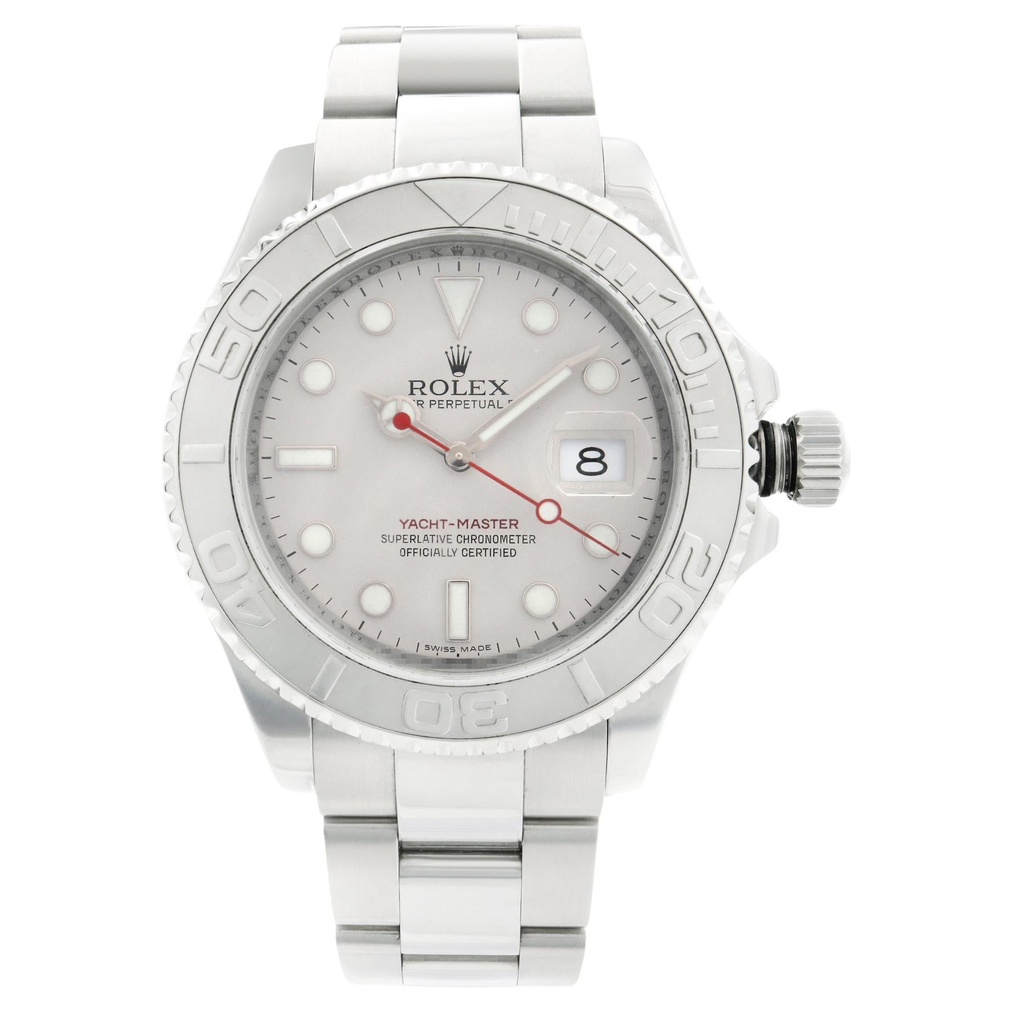 Tag Heuer Style Yacht-Master 40 83 White Dial / Steel detail 2