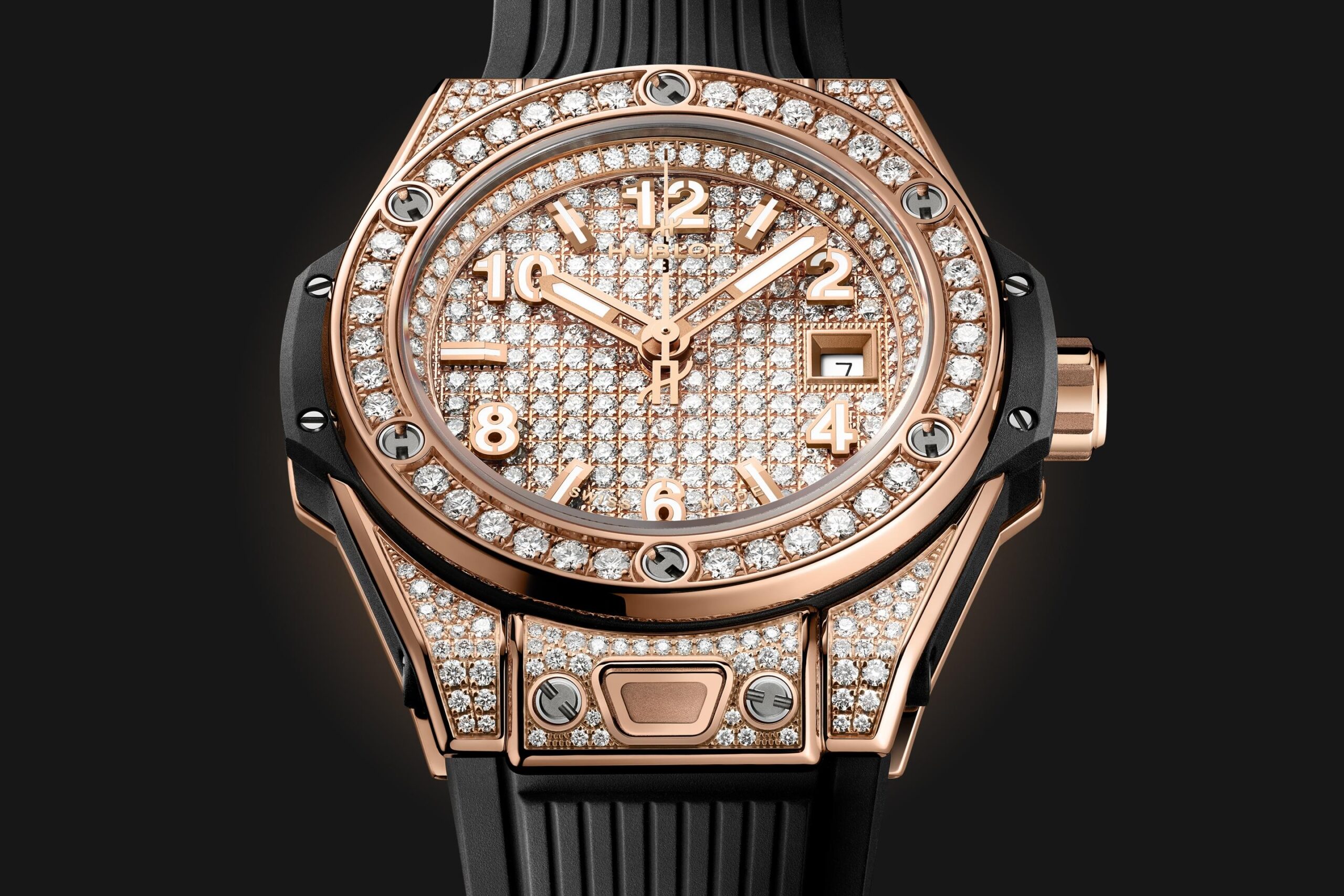 Hublot Style Explorer 40 87 Full Gold detail 3