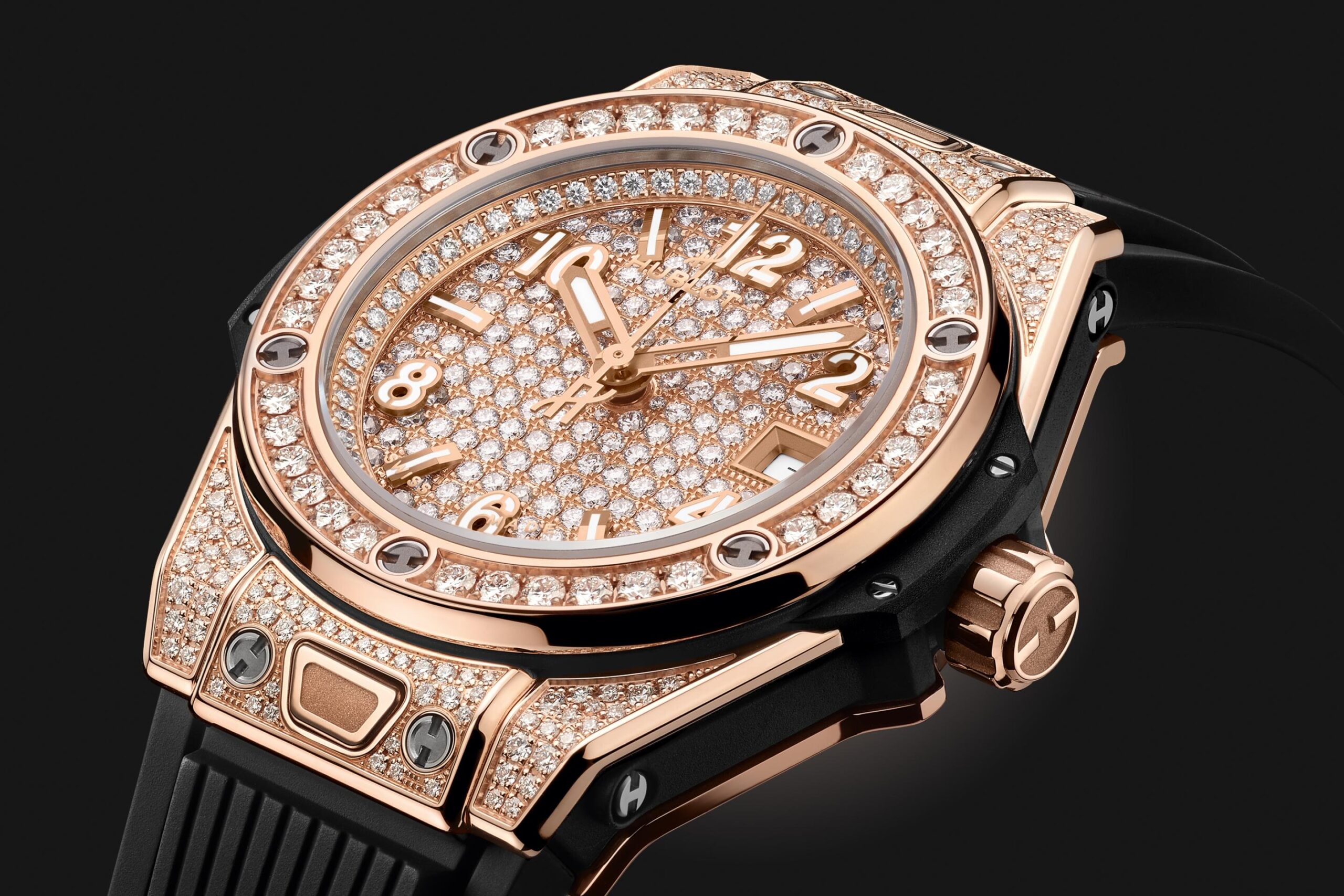 Hublot Style Explorer 40 87 Full Gold detail 4