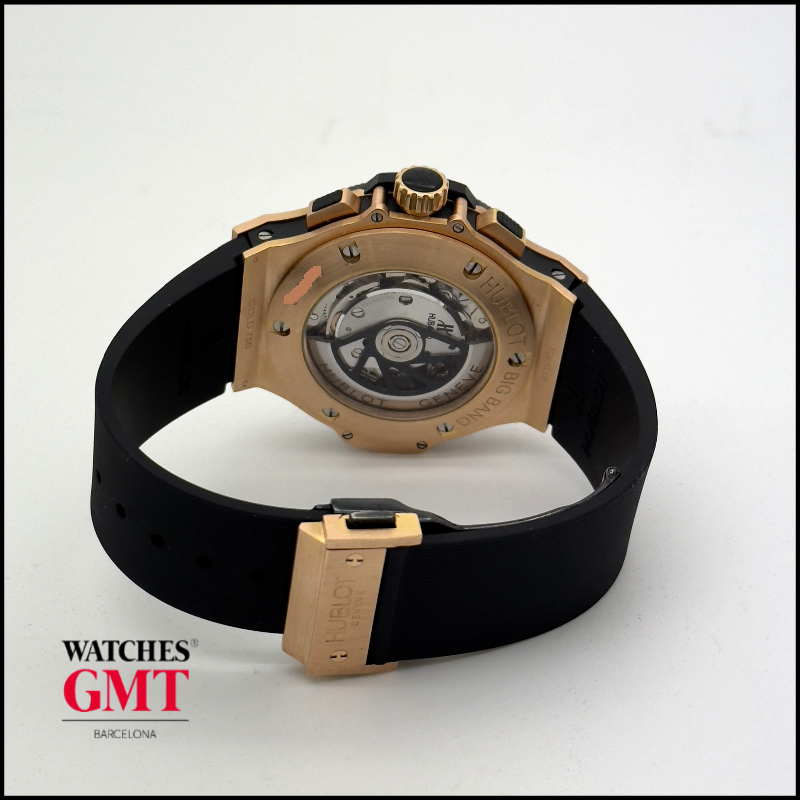 Omega Style Big Bang 44 99 Two-Tone Gold detail 4